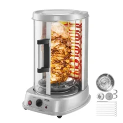 VEVOR Shawarma Grill Machine, Vertical Chicken Shawarma Cooker Machine Countertop, Electric Stainless Steel Broiler Gyro Rotisserie Oven Doner -Vevor GUEST 0c420a33 b5c2 41c8 91c7 9d51bbec4b1f