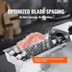 VEVOR Commercial Meat Tenderizer, Heavy Duty 304 Stainless Steel Kitchen Tool With Meat Tong, Cleaning Brush, And Tray, 750W Electric Meat Tenderizer -Vevor GUEST 0de46fc5 8884 4ec9 b3a8 63249f79a0e6