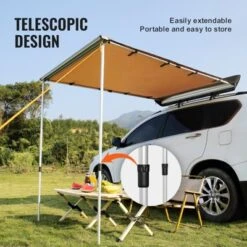 VEVOR Car Side Awning, Large 4.6'x6.6' Shade Coverage Vehicle Awning, PU3000mm UV50+ Retractable Car Awning With Waterproof Storage Bag 11 VEVOR Car Side Awning, Large 4.6'x6.6' Shade Coverage Vehicle Awning, PU3000mm UV50+ Retractable Car Awning With Waterproof Storage Bag -Vevor GUEST 0e115bec 4fa7 41ba 969a 4396fd85fbe7 1