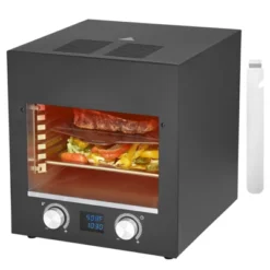 VEVOR Electric Steak Grill, 1800W Smokeless Infrared Electric Broiler, 1450°F Stainless Steel Steak Cooker With 6-Tier Adjustable Rack, Black -Vevor GUEST 0eb34670 9bda 465e 8267 e12b68722140