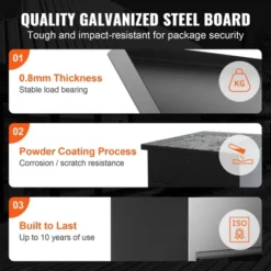 VEVOR Package Delivery Boxes For Outside, Extra Large Mailbox With Coded Lock, Galvanized Steel Wall Mounted Mailboxes 17.3"x13.8"x22.8" 10 VEVOR Package Delivery Boxes For Outside, Extra Large Mailbox With Coded Lock, Galvanized Steel Wall Mounted Mailboxes 17.3"x13.8"x22.8" -Vevor GUEST 0f8d36b2 143a 4ceb a7a4 4890a7e687ca