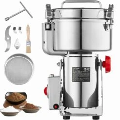 VEVOR 2500g Electric Grain Mill Grinder, High Speed 3400W Commercial Spice Grinders, Stainless Steel Pulverizer Powder Machine -Vevor GUEST 10604502 e5b0 4c6d 913f 55b9b2d5ae14