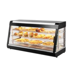 VEVOR 3-Tier Commercial Food Warmer Display, 1500W Food Display Warmer With Light, Adjustable Shelf And Temperature Display, Steam Heating, 180L -Vevor GUEST 11685a94 c31d 481e a526 b66ba273d437