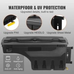 VEVOR Truck Bed Storage Box, Lockable Swing Case With Password Padlock, 6.6 Gal/25 L ABS Wheel Well Tool Box, Waterproof And Durable 9 VEVOR Truck Bed Storage Box, Lockable Swing Case With Password Padlock, 6.6 Gal/25 L ABS Wheel Well Tool Box, Waterproof And Durable -Vevor GUEST 12b0fffb 01a3 4a62 804d 8a179049bdd9