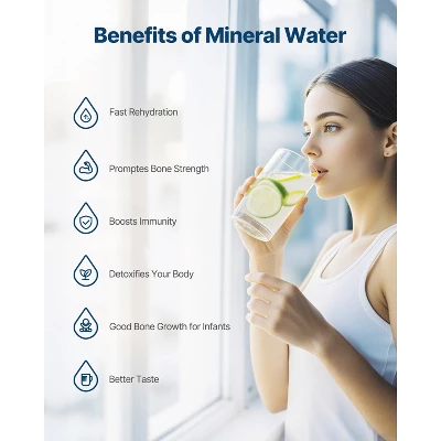 VEVOR Remineralization Filter, 1100 Gallons Remineralization Water Filter Replacement, 1/4" Quick Connect Mineral Filter, White 6 VEVOR Remineralization Filter, 1100 Gallons Remineralization Water Filter Replacement, 1/4" Quick Connect Mineral Filter, White - Image 6