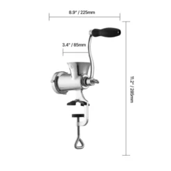 VEVOR Manual Meat Grinder, 304 Stainless Steel Hand Crank Meat Mincer With Steel Table Clamp, Sausage Stuffer, Silver -Vevor GUEST 14cc1029 9040 40d5 81f5 6fe323cf66d8