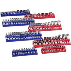 VEVOR Magnetic Socket Organizer Set, 8PCS Socket Holder, 1/4'', 3/8'' & 1/2'' Metric SAE Socket Trays With Clear Labels -Vevor GUEST 17316379 2306 4a43 8ef5 3a0f00be6ff7