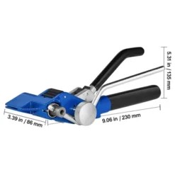 VEVOR Banding Strapping Kit With Strapping Tensioner Tool, 100 Ft Length 304 Stainless Steel Banding, 100 Metal Seals, Blue -Vevor GUEST 1b17471e 5036 4b1c 9f1d f25e364cef34