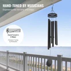 VEVOR Wind Chimes For Outside, 58 In, Deep Tone Wind Chimes With 6 Tubes, Unique Large Memorial Wind Chimes For Anniversary, Amazing Outdoor Decor -Vevor GUEST 1c310efa 8b31 4395 8fa3 337697cee6c7