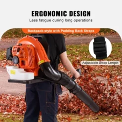 VEVOR Backpack Leaf Blower, 79CC 2-Cycle Gas Leaf Blower With 3L Fuel Tank, 930CFM Air Volume 184MPH Speed, Ideal For Lawn Care, Leaf Cleaning -Vevor GUEST 1e395410 708f 4094 8721 789eccce0ee6