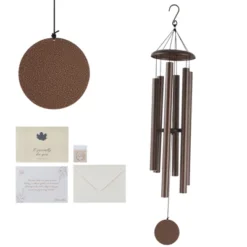 VEVOR Wind Chimes For Outside, 50", Deep Tone Wind Chimes With 6 Tubes, Unique Large Memorial Wind Chimes For Anniversary, Copper Vein -Vevor GUEST 21661e0a 137f 4827 8e0b f015a524e499
