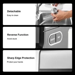 VEVOR Meat Grinder, 4.2 Lbs/Min Capacity Electric Meat Grinders With Blade, Grinding Plate, Sausage Maker, Kubbe Kit, Burger Press, Silver -Vevor GUEST 220dc74a 2d3f 4341 be74 0561dd6c7149