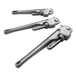 VEVOR 3-Piece Pipe Wrench Set, 10" 14" 18" Aluminum Straight Pipe Wrench, Adjustable Plumbing Wrench, With High Strength Jaw, Silver 15 VEVOR 3-Piece Pipe Wrench Set, 10" 14" 18" Aluminum Straight Pipe Wrench, Adjustable Plumbing Wrench, With High Strength Jaw, Silver -Vevor GUEST 22151584 fcac 4555 af4f 096db1ff4fd0
