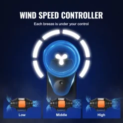 VEVOR Inline Duct Fan, 4-Inch 200 CFM With Variable Speed Controller, Quiet AC-motor Ventilation Exhaust Fan For Cooling Booster, Black -Vevor GUEST 2254e7ba 4f53 4c4d 86df 3dda3ac9e387