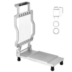 VEVOR Cheese Cutter With Wire, 0.39" & 0.78" Cheeser Butter Cutting Blade, Aluminum Alloy Cheese Slicer With 316 Stainless Steel Knife Wire -Vevor GUEST 22f991af 4507 4395 8724 efd29bfaea41