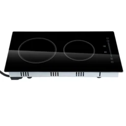 VEVOR Built In Electric Stove Top, 20 X 11.6 Inch 2 Burners, 240V Glass Radiant Cooktop With Sensor Touch Control, Timer & Child Lock Included -Vevor GUEST 269727ae bcb0 4670 9465 e1495607ec49