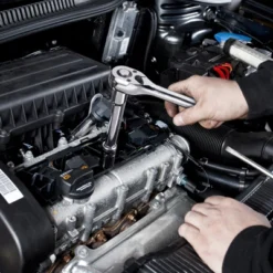 VEVOR Mechanics Tool Set And Socket Set, 1/4" And 3/8" Drive Deep And Standard Sockets