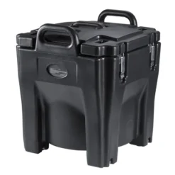 VEVOR Insulated Food Carrier, 32Qt Capacity, Stackable Catering Hot Box With Stainless Steel Barrel, Top Load LLDPE Food Warmer, Black -Vevor GUEST 2c198c12 f2e4 45aa bbb1 6393ae212d40