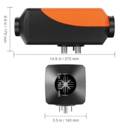 VEVOR Diesel Air Heater, 12V 5KW Diesel Heater With Remote Control And LCD, 10L Fuel Tank Diesel Parking Heater, Rapid Heating And Low Noise, Orange -Vevor GUEST 2e466ae4 8083 4c06 8413 8e57f824f76d