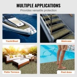 VEVOR Boat Flooring, EVA Foam Boat Decking 94.5" X 23.6", Non-Slip Self-Adhesive Flooring, 31.1sq.ft 2 Rolls Of Marine Carpet For Boats, Yacht BLUE -Vevor GUEST 2f5a050d 05cd 4477 9cc4 641fee33352c