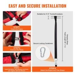 VEVOR Tree Swing, 40 Inch Saucer Swing, 750lbs Weight Capacity, 900D Oxford Fabric Swing Seat With 2 Tree Hanging Straps -Vevor GUEST 2fc49d42 4c0b 422a 9dd6 dfd737b5b6ba