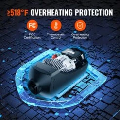 VEVOR Diesel Air Heater, 12V 8KW Diesel Heater With Automatic Altitude Adjustment,LCD, Orange -Vevor GUEST 30cbe0c5 c9b0 4034 b9e5 a5727ff78f46