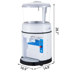 VEVOR 110V Commercial Ice Shaver Crusher 1100LBS/H With 17.6 LBS Hopper, 350W Tabletop Electric Snow Cone Maker 320 RPM Rotate Speed, White -Vevor GUEST 31b12a11 a52d 498d b766 4a5706cadbd5