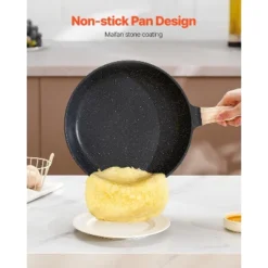 VEVOR 17 Piece Pots And Pans Set Nonstick, Granite Cookware Set, Induction Cookwares, Kitchen RV Cooking Sets, Black -Vevor GUEST 33384ea8 b18d 42f6 b042 e4e26196b8f7