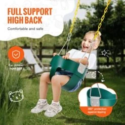 VEVOR Toddler Swing Seat, High Back Full Bucket Baby Swing Seat With Coated Chains And Carabiners, Support 150 Lbs Baby Outdoor Swing 10 VEVOR Toddler Swing Seat, High Back Full Bucket Baby Swing Seat With Coated Chains And Carabiners, Support 150 Lbs Baby Outdoor Swing -Vevor GUEST 33b09711 65d4 4be7 8cab 21a50f810ccd