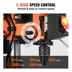 VEVOR Tabletop Drill Press: 3.2 Amp, 120V, 5-Speed Settings, Durable Cast Iron Build, 10-inch Swing, Worktable Tilts 0-45° -Vevor GUEST 367cb440 f3f9 4bf1 8aa6 b9d9de1d7b1f