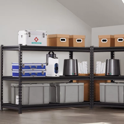 VEVOR Storage Shelves, 3000 Lbs, 5 Tier Heavy Duty Garage Shelving, 24" D X 48" W X 72" H Adjustable Metal Shelves For Industrial Shelving Unit 1 VEVOR Storage Shelves, 3000 Lbs, 5 Tier Heavy Duty Garage Shelving, 24" D X 48" W X 72" H Adjustable Metal Shelves For Industrial Shelving Unit