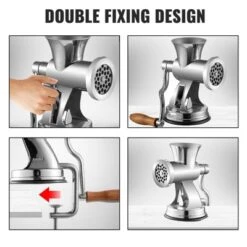 VEVOR Meat Grinder Manual 304 Stainless Steel Hand Operated Meat Grinder Multifunctional Crank Sausage Maker Coffee Powder Grinder -Vevor GUEST 3863fef5 06f1 4a5b 9402 cc5aca450cf1