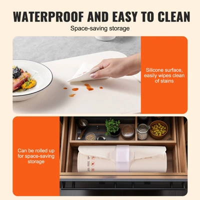 VEVOR Electric Warming Tray, Food Warming Mat For Buffet, Rollable & Portable Silicone Food Warmer With 4 Adjustable Temperature Settings 4 VEVOR Electric Warming Tray, Food Warming Mat For Buffet, Rollable & Portable Silicone Food Warmer With 4 Adjustable Temperature Settings - Image 4