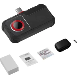 VEVOR Thermal Imaging Camera For Android, 256 X 192 IR Resolution Infrared Thermal Imager With Visual Camera, 25Hz Refresh Rate Thermal Camera, Grey -Vevor GUEST 3c2844e0 b447 4f6a 8532 139be0de8e85