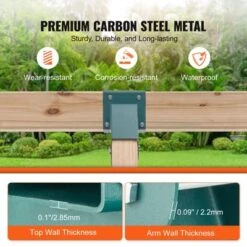 VEVOR A-Frame Middle Swing Set Brackets, Heavy Duty Carbon Steel Swing Set Hardware With Mounting Hardware, Green -Vevor GUEST 3dbd4e31 b2b4 44a2 86fe 210effdce038