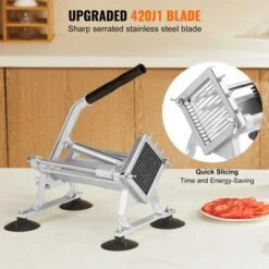 VEVOR Commercial Vegetable Slicer, 1/4 Inch Fruit Slicer, Stainless Steel And Aluminum Alloy Vegetable Cutter Slicer Machine, Manual Slicer -Vevor GUEST 3f87cbaa 19f6 458b 962e 6424af21f165