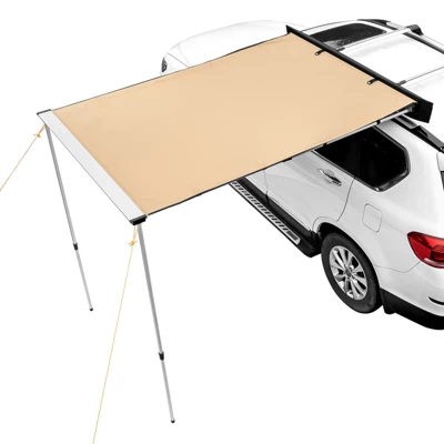 VEVOR Car Side Awning, Large 4.6'x6.6' Shade Coverage Vehicle Awning, PU3000mm UV50+ Retractable Car Awning With Waterproof Storage Bag 8 VEVOR Car Side Awning, Large 4.6'x6.6' Shade Coverage Vehicle Awning, PU3000mm UV50+ Retractable Car Awning With Waterproof Storage Bag - Image 8