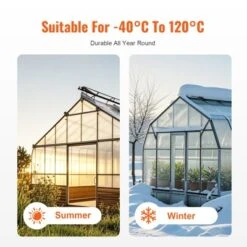 VEVOR 15 Pack Polycarbonate Greenhouse Panels, 2' X 4' X 0.24'' Roof Panels Sheets, Waterproof UV Protected Corrugated Plastic Roofing -Vevor GUEST 407423d7 168e 45a5 8cd2 f904eabdaf68 4