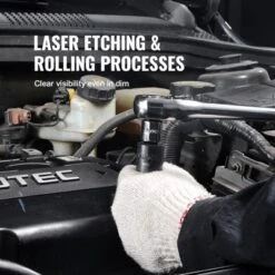 VEVOR 3/8" Drive Impact Socket Set, 14 Piece Shallow Socket Set Metric 7-20mm, 6 Point Cr-Mo Alloy Steel For Auto Repair, Easy-to-Read Size Markings -Vevor GUEST 40aa6eac 477e 4b54 985f f51ed0bad610