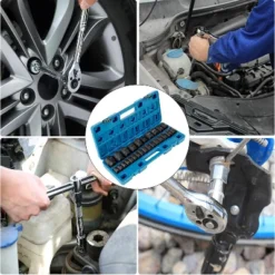 VEVOR Impact Socket Set 1/2 Inches 26 Piece Impact Sockets, Shallow Socket, 6-Point Sockets, Rugged Construction, 1/2 Inches Drive Socket Set -Vevor GUEST 449e72da a3cf 4b1e 8cd3 07ca487cb694