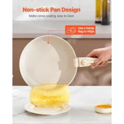 VEVOR 17 Piece Pots And Pans Set Nonstick, Detachable Handle Cookware, Space Saving Induction Cookware Set, Kitchen RV Cooking Sets, White -Vevor GUEST 44fde9b7 e0d4 4065 be7c 5e9e05a3dfa8