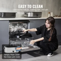 VEVOR Electric Roaster Oven, 26 QT Turkey Roaster Oven With Self-Basting Lid,1450W Roaster Oven With Defrost & Warm Function, Adjustable Temperature -Vevor GUEST 46a86135 1795 4742 909e 7ba203b322f5