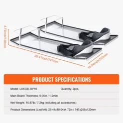 VEVOR Concrete Knee Boards Stainless Steel, 30'' X 10'' Concrete Sliders, Knee Boards For Concrete, Concrete Knee Pads Moving Sliders 14 VEVOR Concrete Knee Boards Stainless Steel, 30'' X 10'' Concrete Sliders, Knee Boards For Concrete, Concrete Knee Pads Moving Sliders -Vevor GUEST 4a3b1a1d 145b 4405 95fd 1db547f4a761