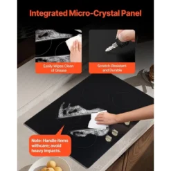 VEVOR Induction Cooktop, 6600W Electric Countertop Burner,4 Burner Knob Control Stove,Built-in Induction Cooktop With 12 Temperature Settings, Black -Vevor GUEST 4b1dec71 2a60 43f9 897f 17fbdbd8db7e