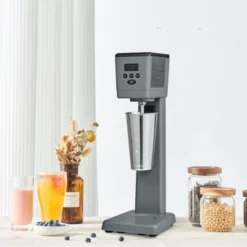 Vevor 39 VEVOR Milkshake Maker, 375W Electric Milkshake Machine, LED Intelligent Microswitch, 3-Speed Milkshake Mixer With 820 Ml Stainless Steel Cup