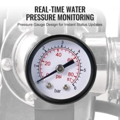 VEVOR 1 HP Shallow Well Pump With Pressure Tank, 1000 GPH/3700 L/H, 164 Ft Lift 20/40 PSI Pressure Switch, Orange&Black -Vevor GUEST 4dbfede9 8410 428d abda 0749cba3c9f8