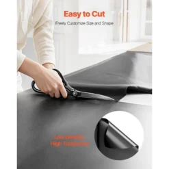 VEVOR 10 Mil Plastic Sheeting Heavy Duty 20' X 100', Thick Plastic Sheeting Roll, Plastic Drop Cloth Painters Tarp, Polyethylene Covering, Black -Vevor GUEST 4e8ba422 ae91 4b21 a807 d9ffb4a4364a