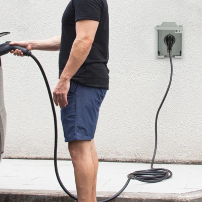 VEVOR 30 Amp RV Power Outlet Box, 125/250 Volt, Enclosed Lockable Outdoor RV Receptacle Box, NEMA TT-30R Weatherproof Electrical Panel, Gray 1 VEVOR 30 Amp RV Power Outlet Box, 125/250 Volt, Enclosed Lockable Outdoor RV Receptacle Box, NEMA TT-30R Weatherproof Electrical Panel, Gray