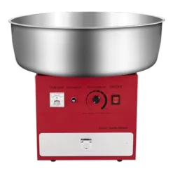 VEVOR Electric Cotton Candy Machine, 1000W Commercial Candy Floss Maker With 20.5 In Stainless Steel Bowl, Sugar Scoop, And Drawer, Red -Vevor GUEST 4ecb220c 8582 4f2c b59d 7a5b1ac31c48