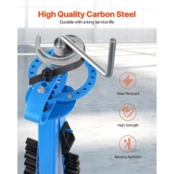 VEVOR Manual Pipe Bender, Pipe Tube Bender With 14 Bending Dies, 200° Heavy-Duty Tube Bending Tool For Copper Aluminum Iron Pipes 11 VEVOR Manual Pipe Bender, Pipe Tube Bender With 14 Bending Dies, 200° Heavy-Duty Tube Bending Tool For Copper Aluminum Iron Pipes -Vevor GUEST 4f5b3182 ac85 4902 bfab dc884a160e03